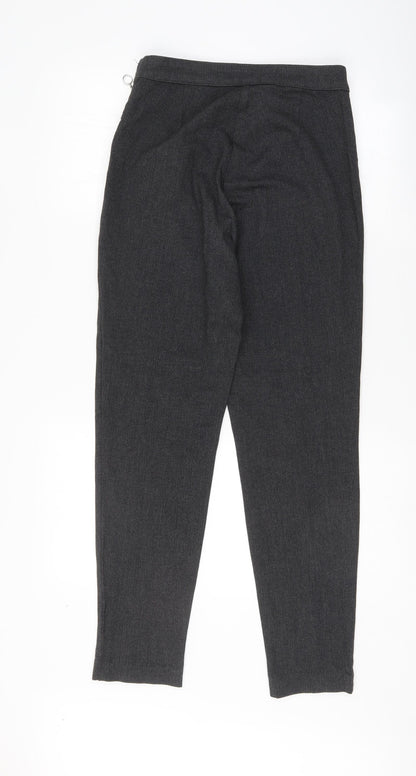 Womens UK Size 12 H&M Regular Fit  Grey Trousers