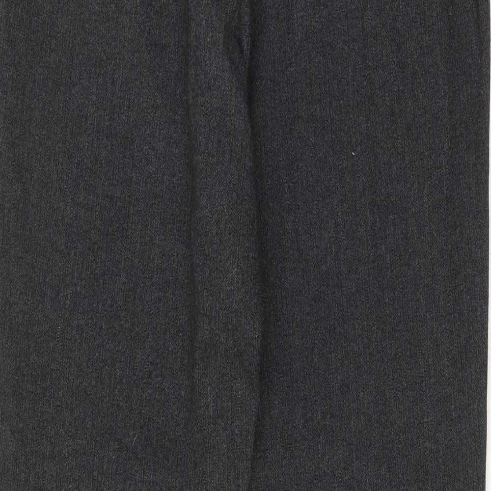 Womens UK Size 12 H&M Regular Fit  Grey Trousers