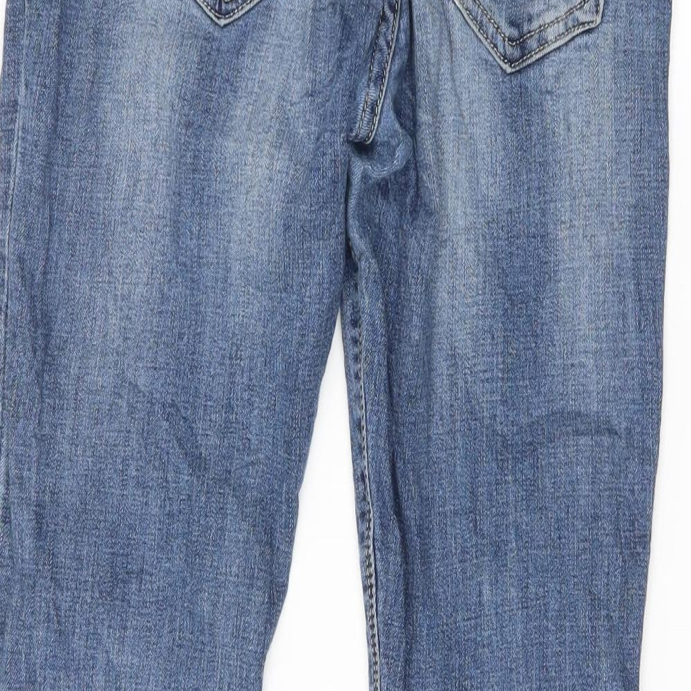 Womens UK Size 30 Preworn Regular Fit Skinny Blue Jeans