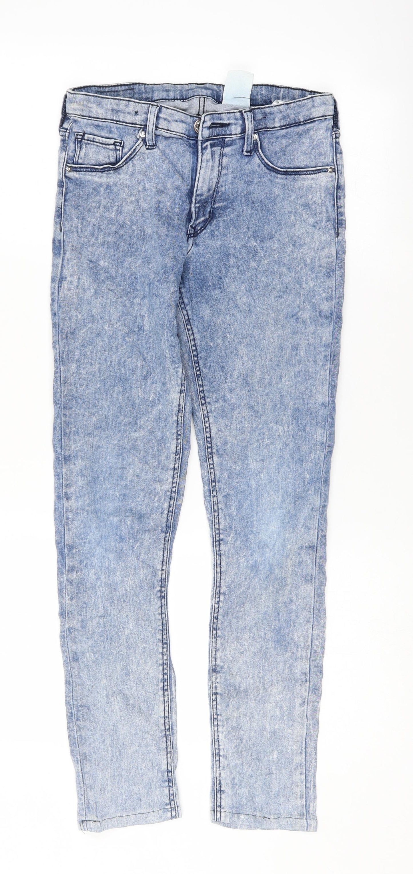 Womens UK Size 26 H&M Regular Fit Skinny Black Jeans