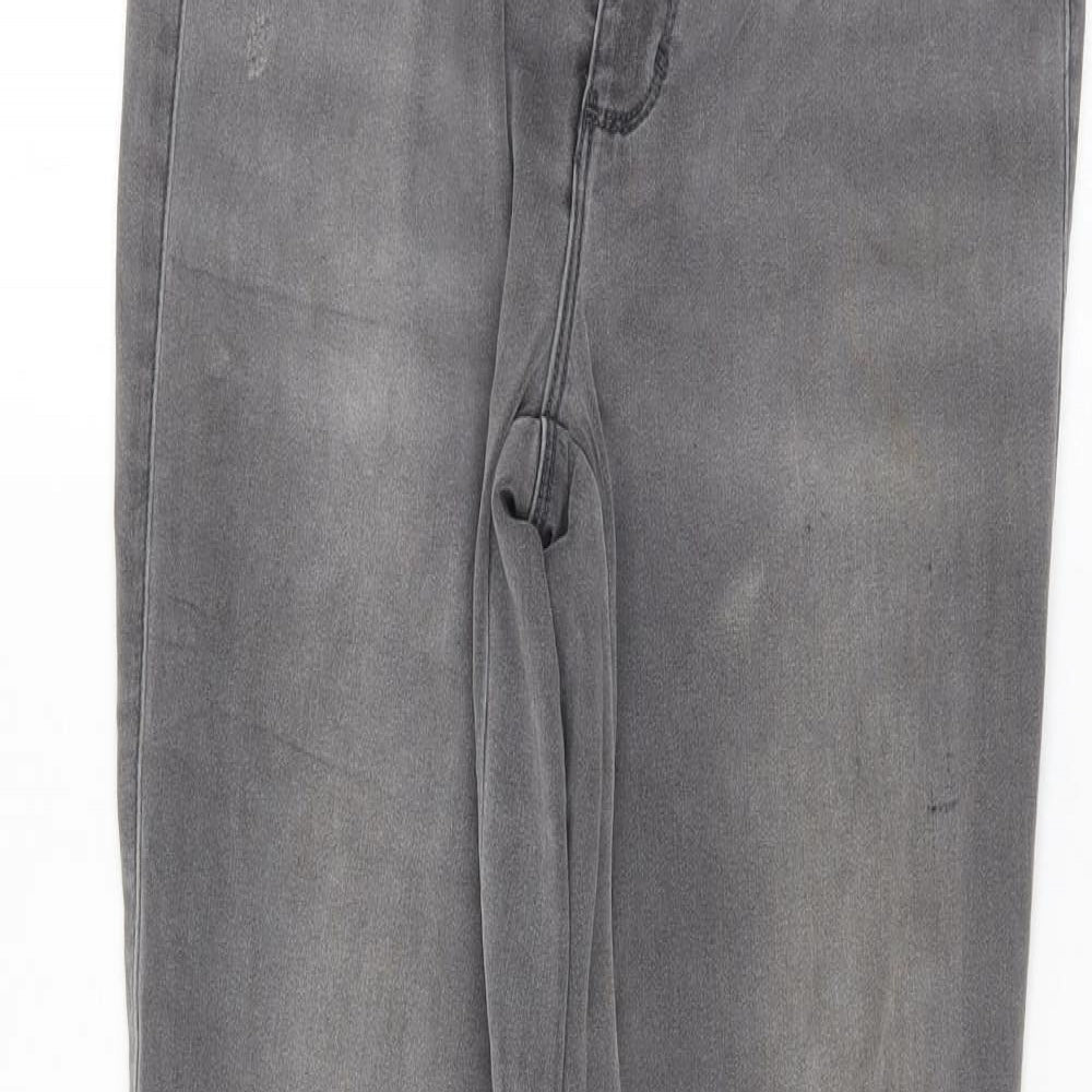 Only Womens Grey   Skinny Jeans Size 28 L33.5 in