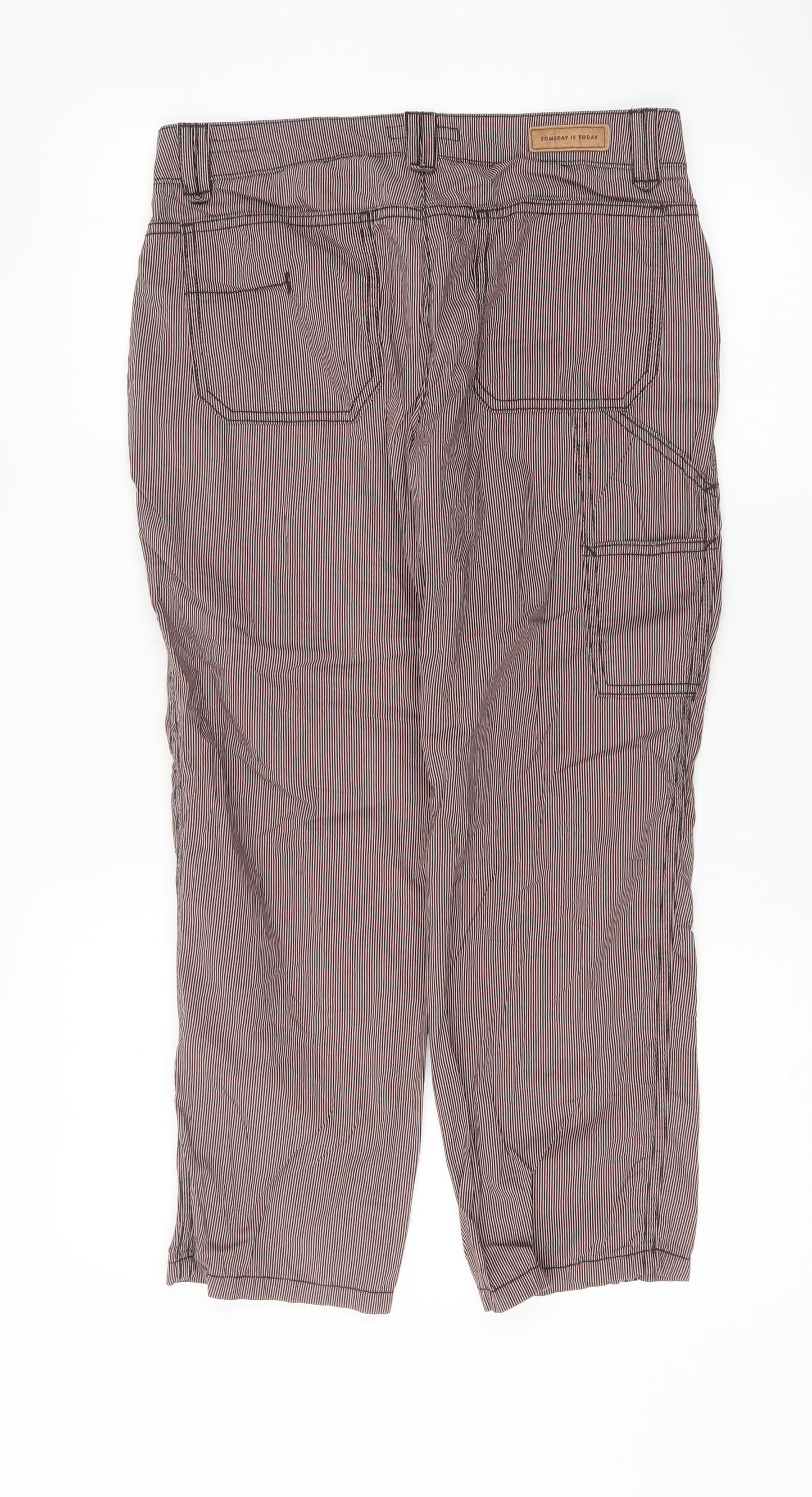 Womens UK Size 31 in OPUS Regular Fit  Brown Trousers
