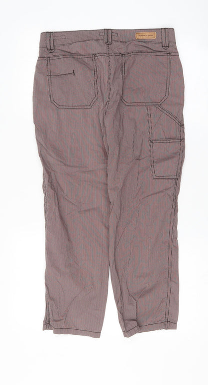 Womens UK Size 31 in OPUS Regular Fit  Brown Trousers