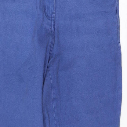 Womens UK Size 32 blue motion Regular Fit Straight Blue Jeans
