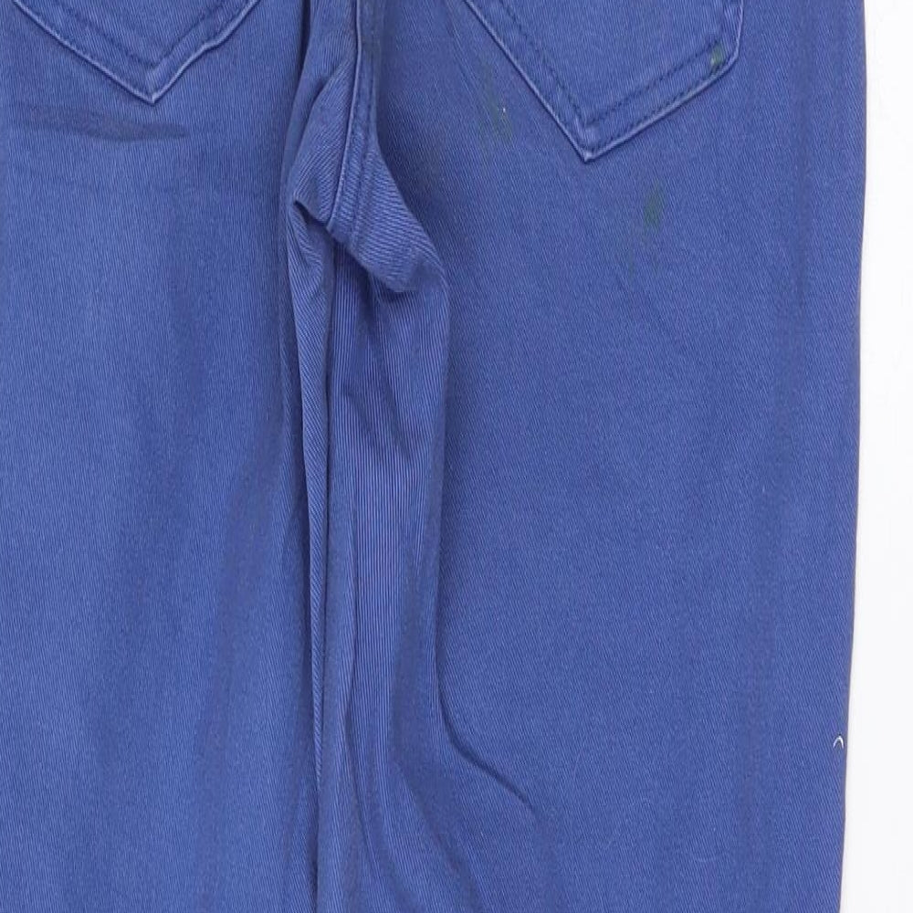 Womens UK Size 32 blue motion Regular Fit Straight Blue Jeans