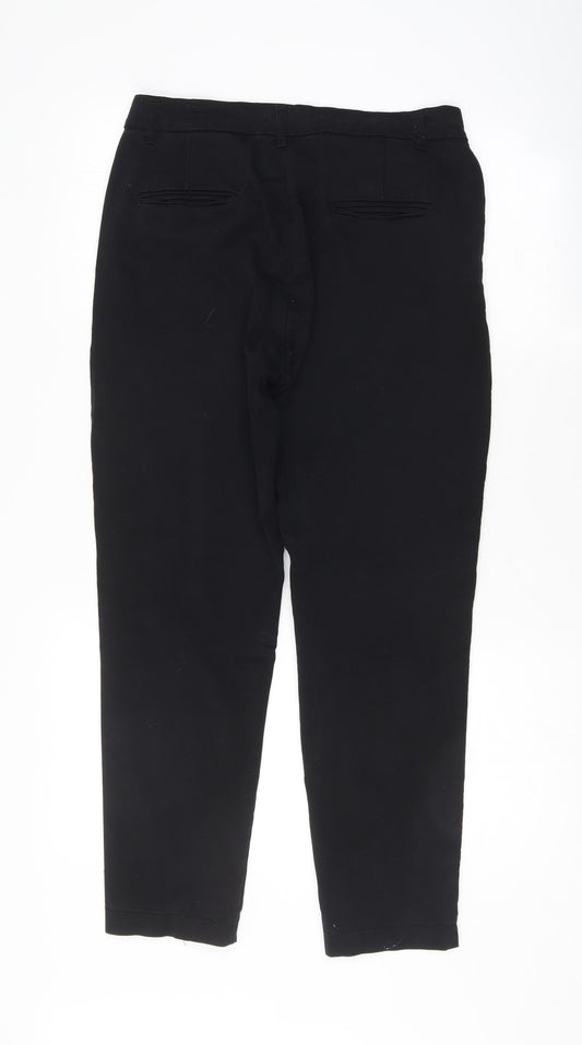 luizacco Womens Black   Trousers  Size 30 L27 in