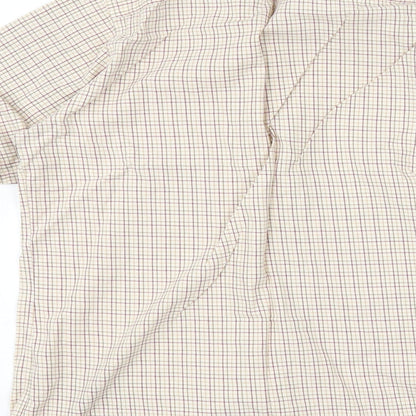 Mens UK Size 15 John Lewis Multicoloured  Button-Up Long Sleeve Casual Shirt