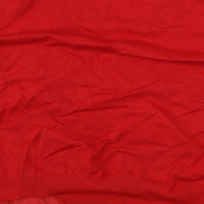 Abollria   Womens Red   Cardigan Jumper Size S