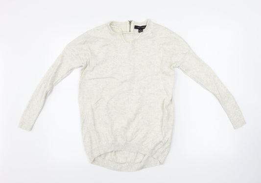 Womens UK Size S Atmosphere Ivory Pullover Jumper