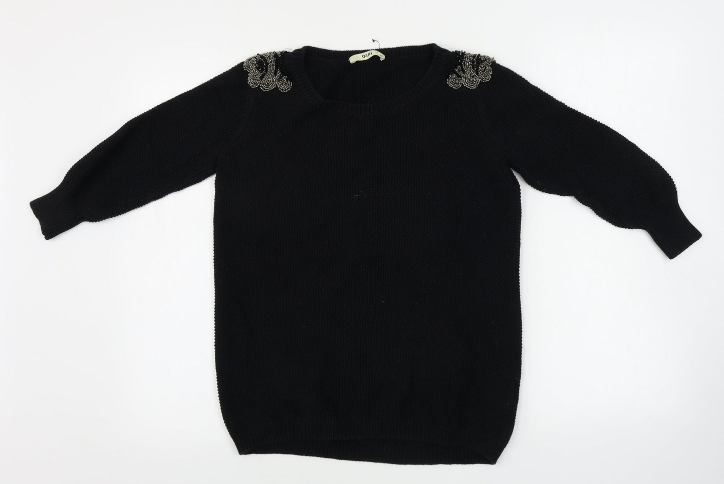 Womens UK Size XS Oasis Beige Pullover Jumper