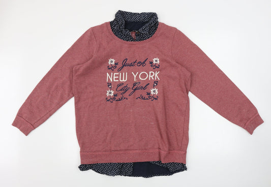 George  Womens Pink   Pullover Jumper Size 16
