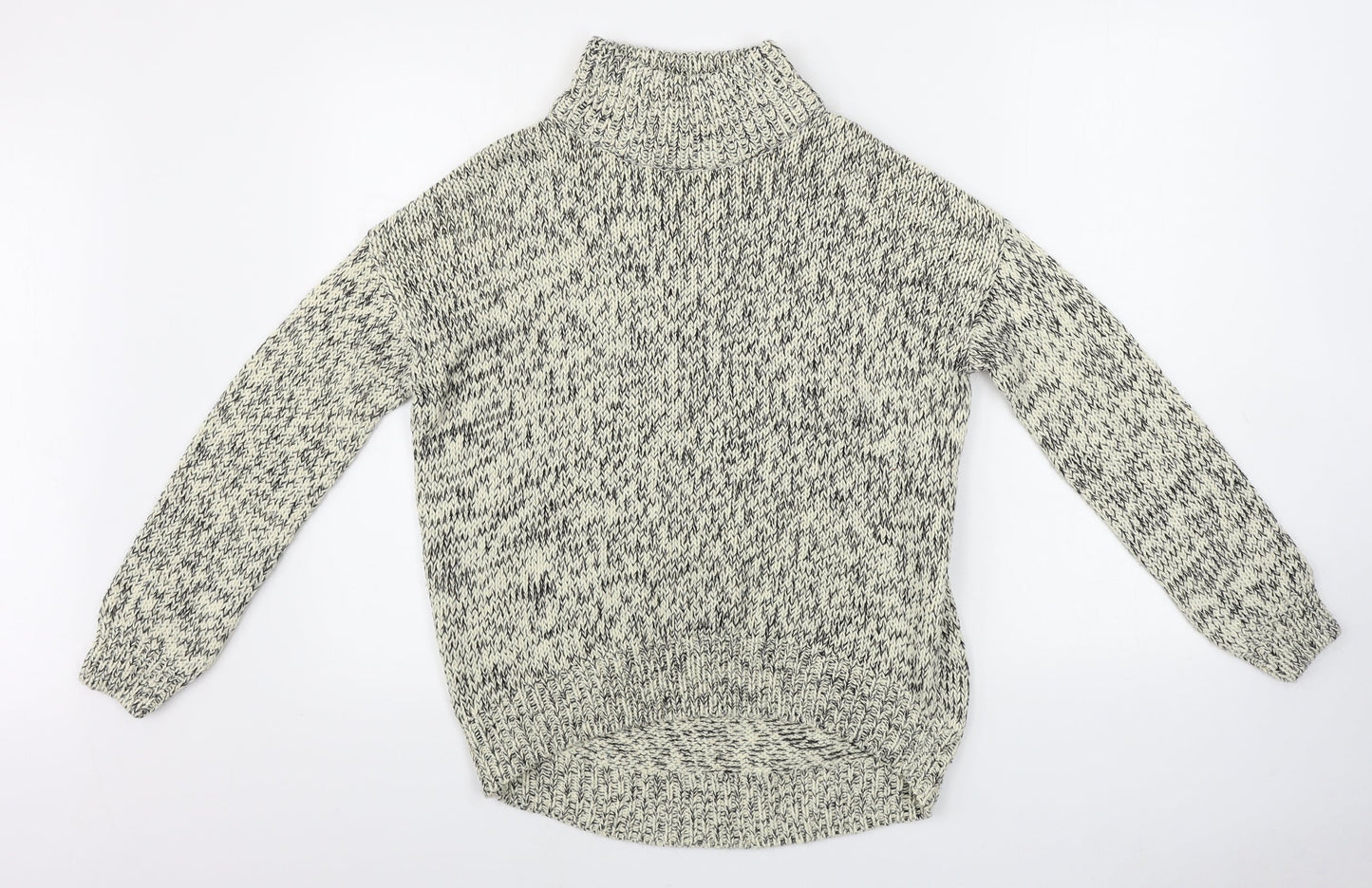 Womens UK Size 8 New Look Beige Pullover Jumper