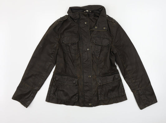 Marks and Spencer  Womens Brown   Jacket Coat Size 8