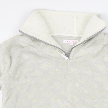 Camille Womens Green   Henley Jumper Size 10