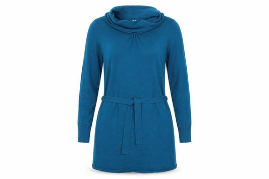 Womens UK Size 12 Bianca Blue Pullover Jumper