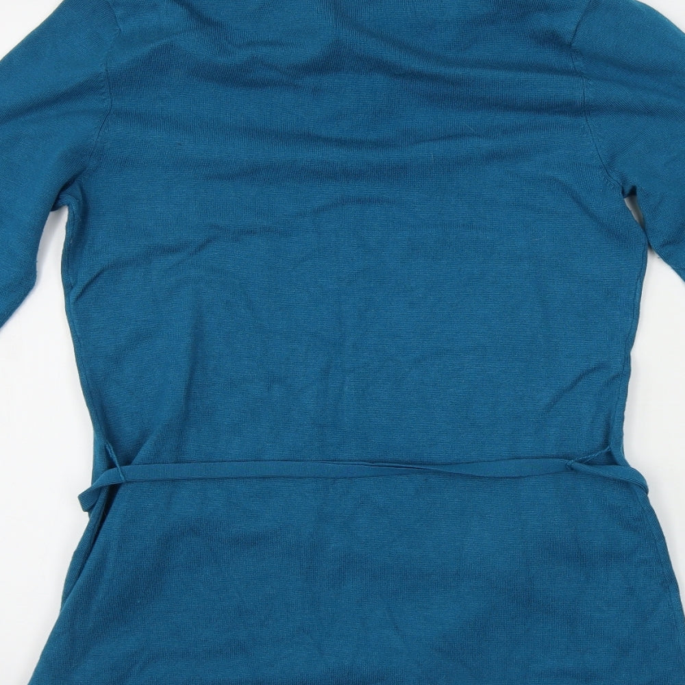 Womens UK Size 12 Bianca Blue Pullover Jumper