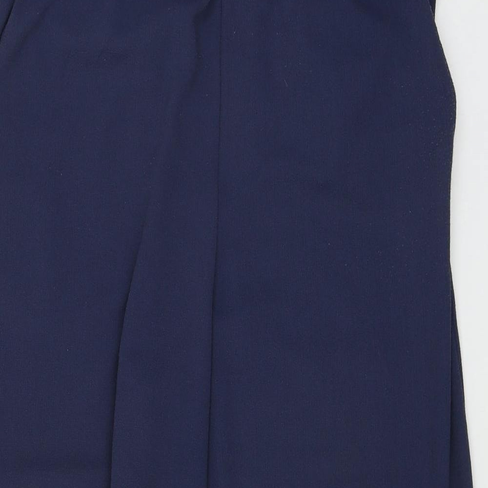 Womens UK Size 8 H&M Regular Fit  Blue Trousers