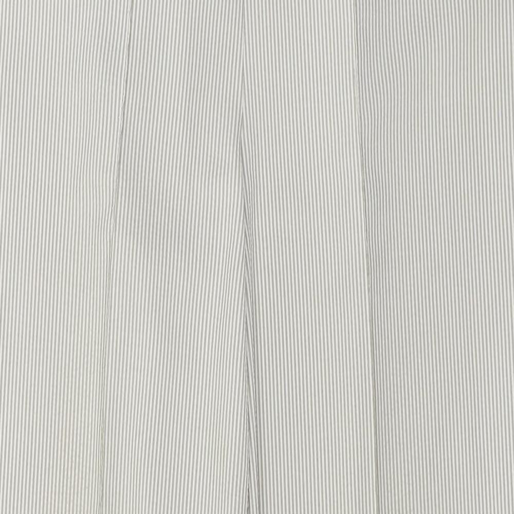 bm collection      Womens Beige Striped  Trousers  Size 12 L27 in