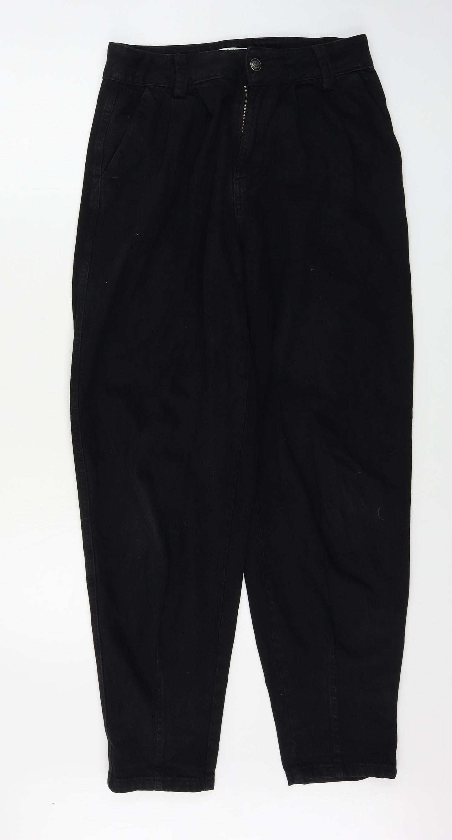 Bershka Womens Black   Straight Jeans Size 28 in L28 in