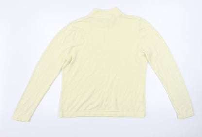JDV  Womens Yellow   Pullover Jumper Size 18