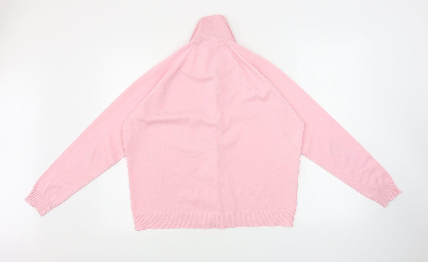 Womens UK Size 18 Preworn Pink Basic Button-Up
