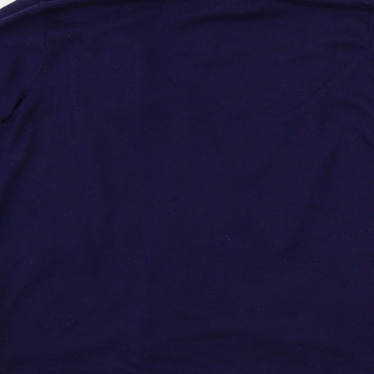 Womens UK Size 12 Love Leisure Blue Cardigan Jumper