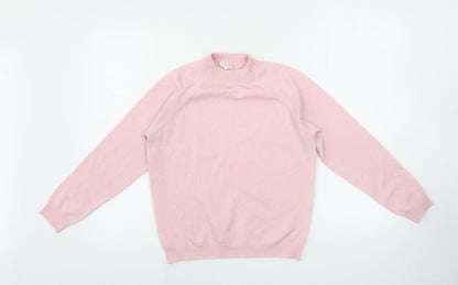 Womens UK Size 12 Preworn Pink Pullover Jumper