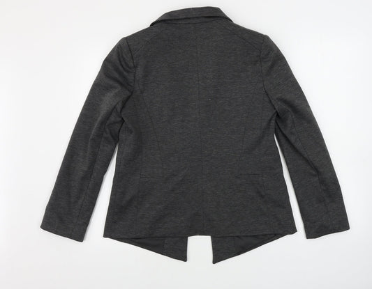 Womens UK Size 14 Preworn Regular Grey Blazer