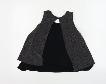 F&F  Girls Grey   Basic Tank Size 10-11 Years