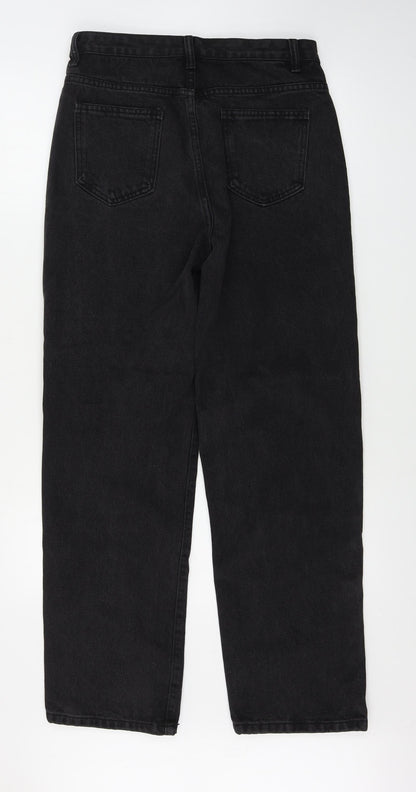 SheIn Womens Black   Straight Jeans Size M L30 in