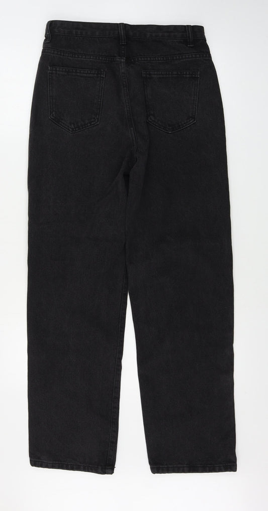 SheIn Womens Black   Straight Jeans Size M L30 in