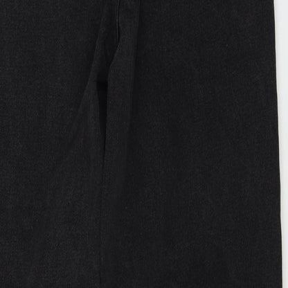 SheIn Womens Black   Straight Jeans Size M L30 in