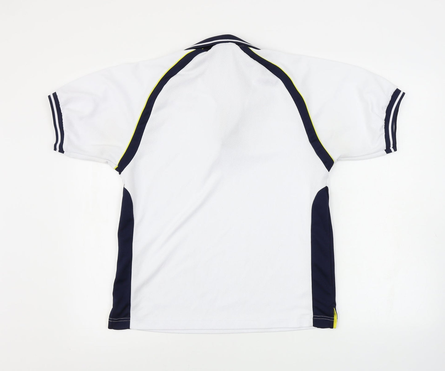 Uneek Mens White    Polo Size S