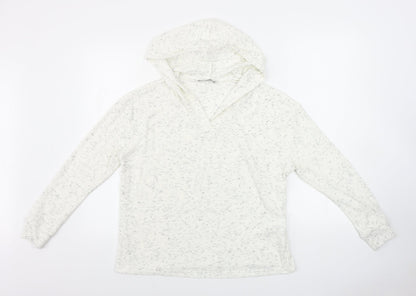 New Look  Womens White   Pullover Hoodie Size S