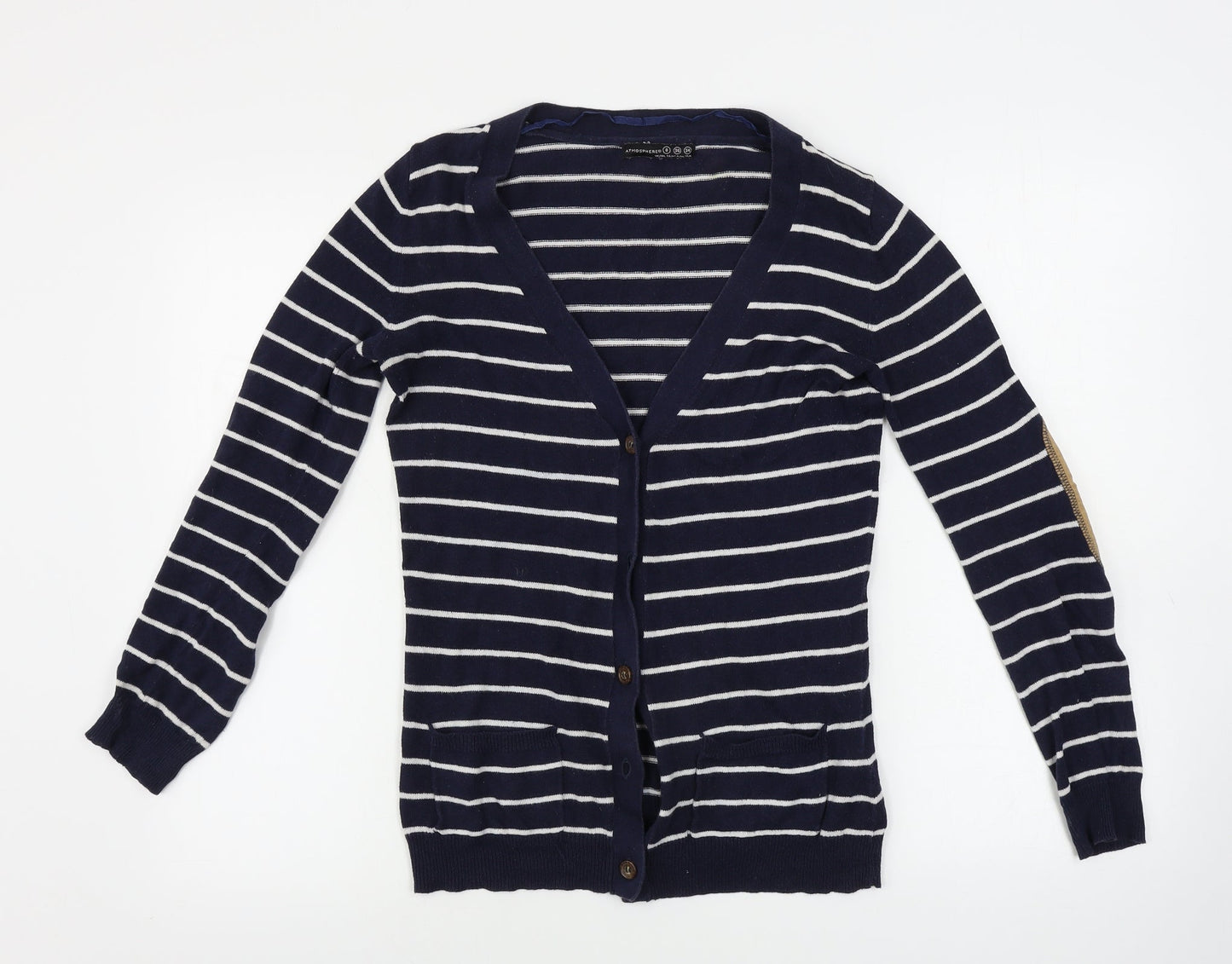 Womens UK Size 8 Atmosphere Blue Cardigan Jumper
