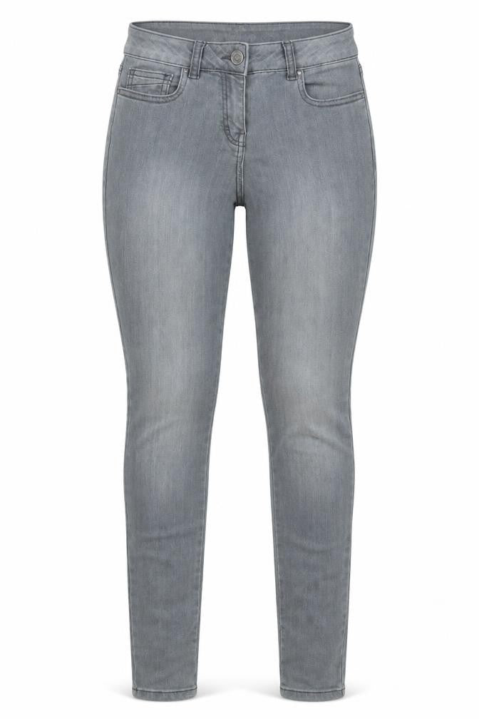 Tu Womens Grey  Denim Skinny Jeans Size 8 L30 in
