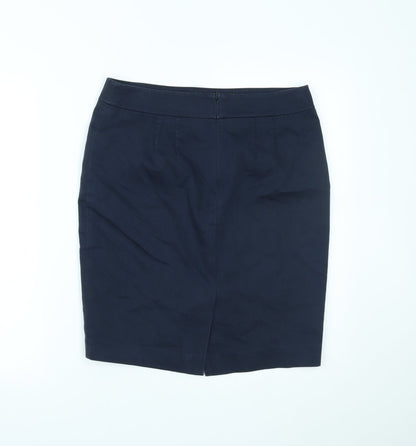 Ann Taylor Womens Beige   Straight & Pencil Skirt Size 8