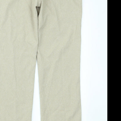 Bonmarché Womens Beige   Trousers  Size 14 L28 in