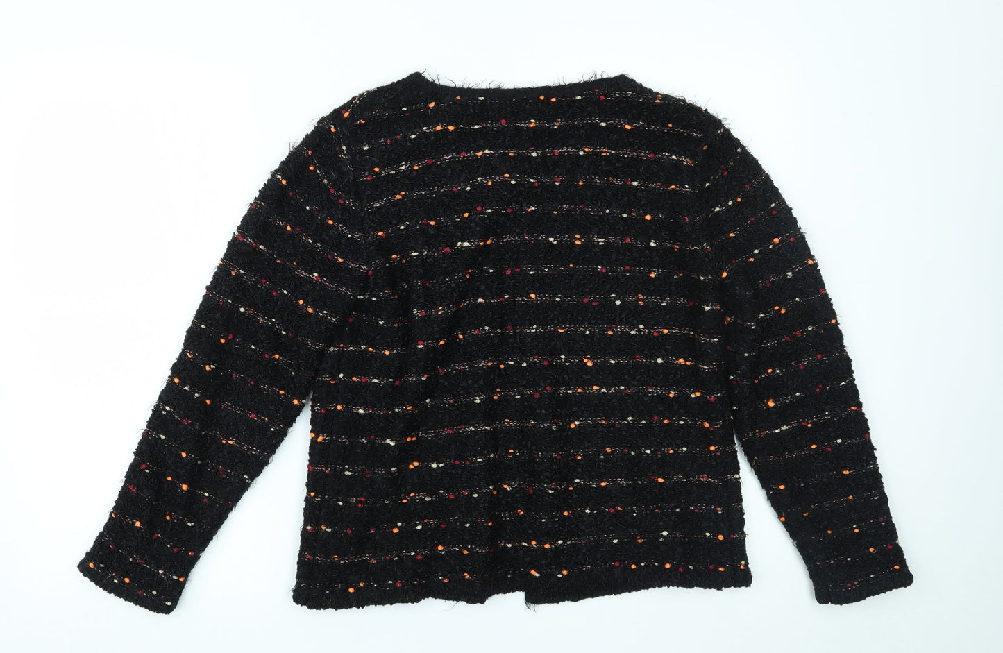 Womens UK Size M CHIANTI Black Cardigan Jumper