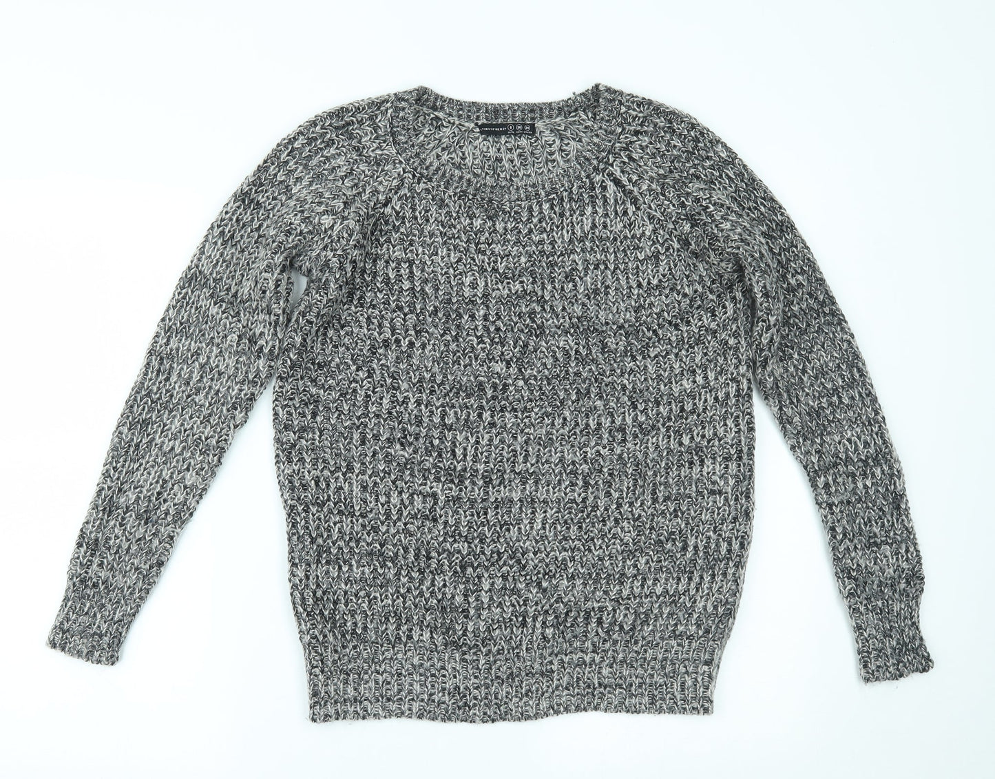 Primark Womens Grey   Pullover Jumper Size 8