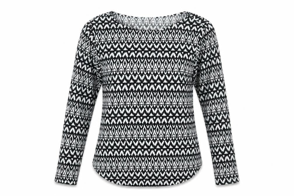 Womens UK Size S H&M Black Basic Blouse