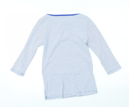 Womens UK Size S Gap White Basic Blouse