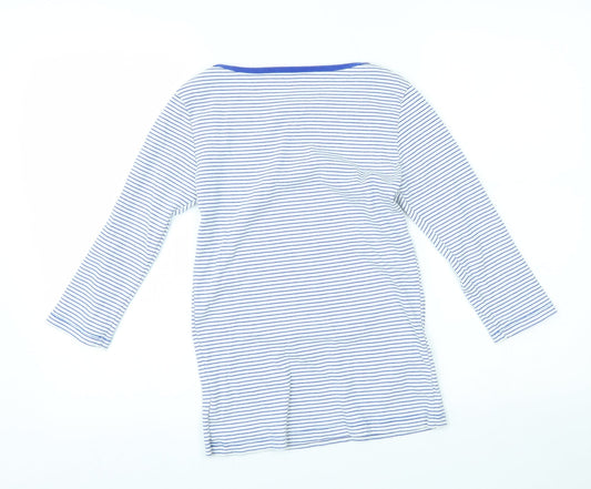 Womens UK Size S Gap White Basic Blouse