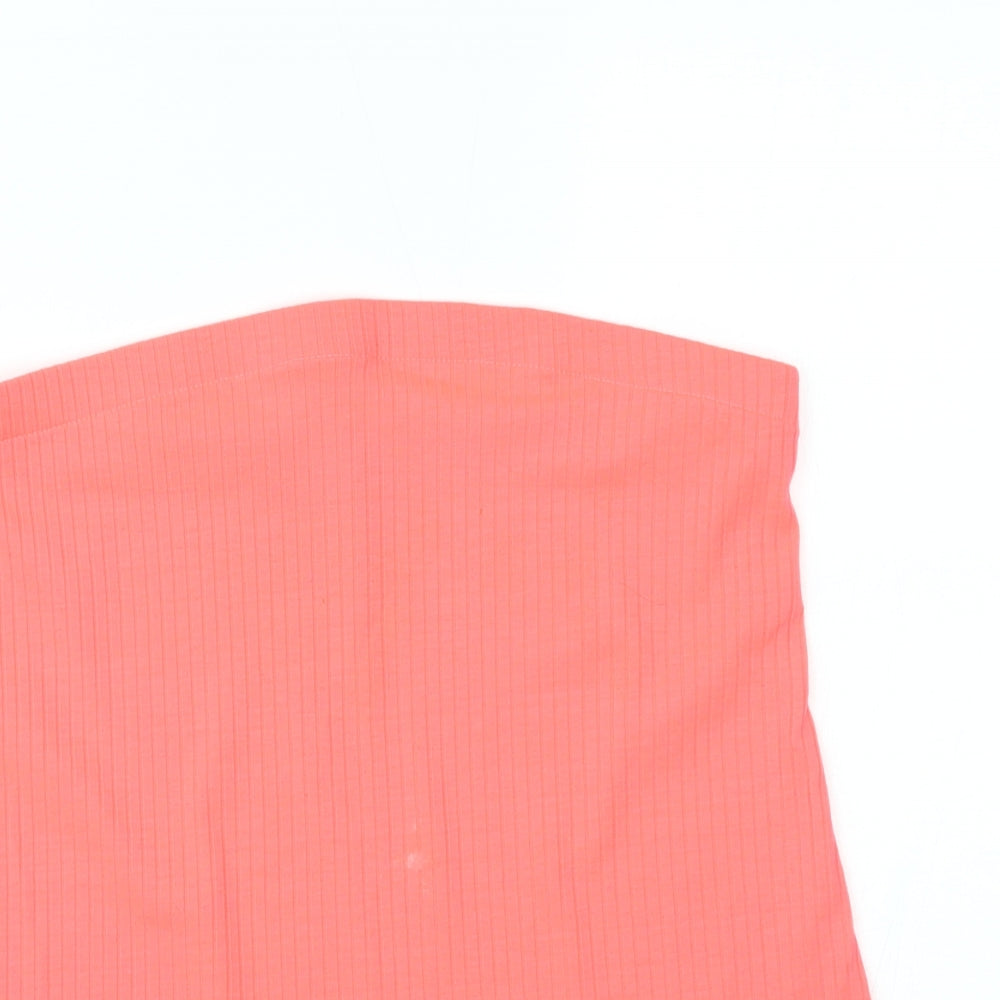 Womens UK Size 12 Matalan Pink Basic Tank