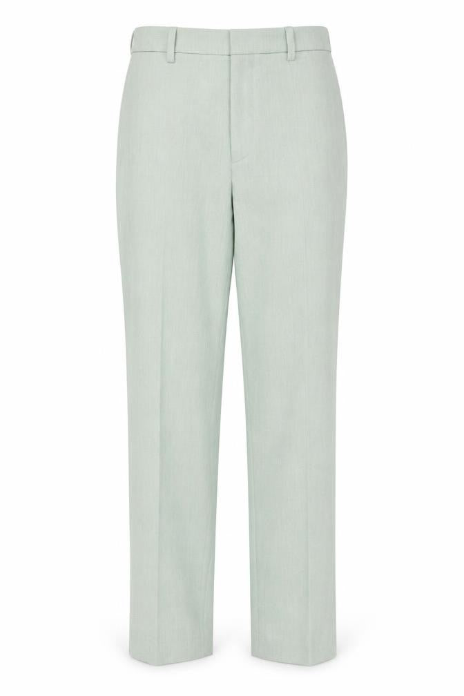 Womens UK Size 25 in Uniqlo Regular Fit  Green Trousers