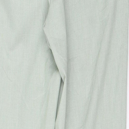 Womens UK Size 25 in Uniqlo Regular Fit  Green Trousers