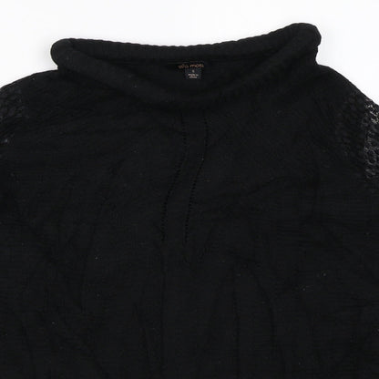 Ella Moss Womens Black   Pullover Jumper Size S