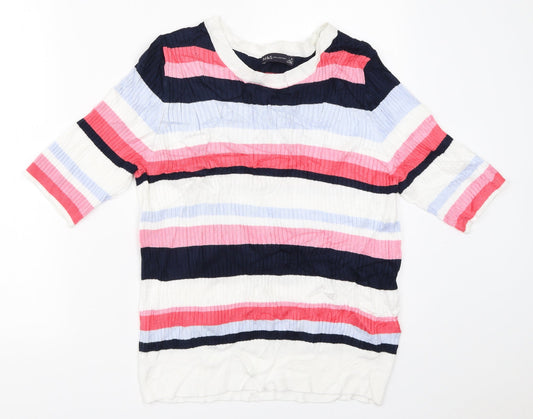 Womens UK Size 16 Marks and Spencer Ivory Pullover Jumper