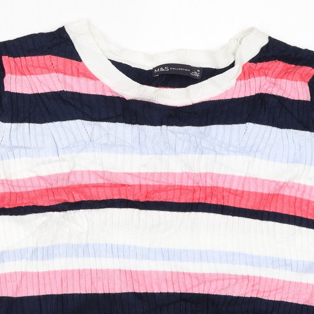 Womens UK Size 16 Marks and Spencer Ivory Pullover Jumper