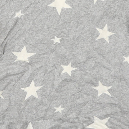 Womens UK Size XS Marks and Spencer Grey Pullover Jumper